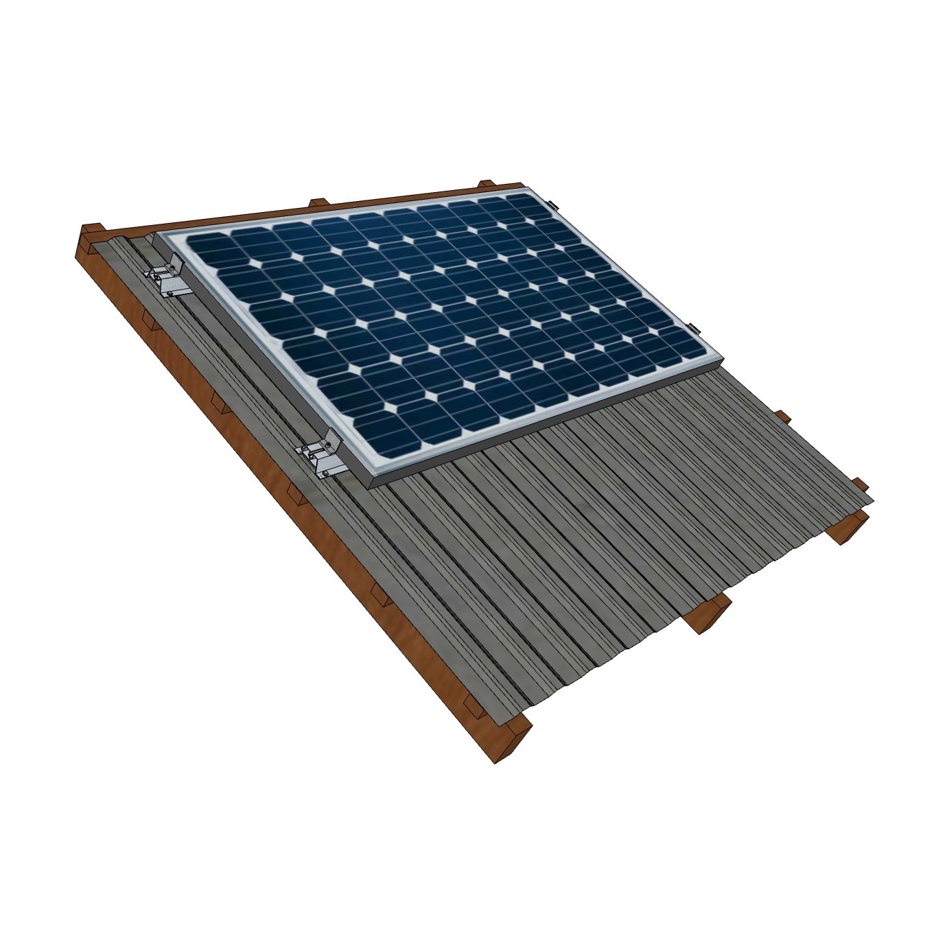 Mostek trapezowy 2035x70 mm + EPDM
