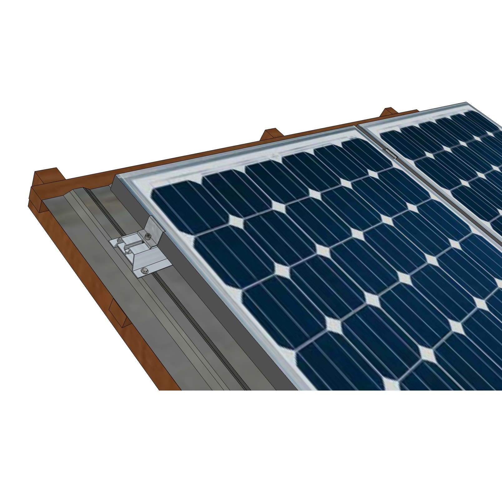 Mostek trapezowy 2035x70 mm + EPDM