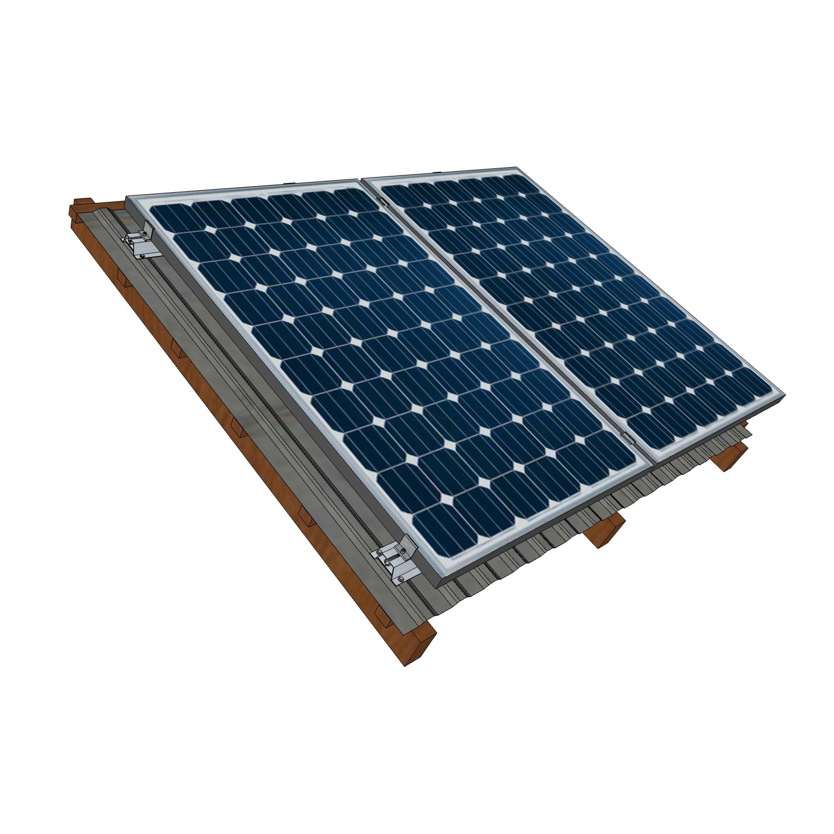 Mostek trapezowy 2035x40 mm + EPDM